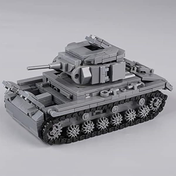 ENDOT WWII Armored Vehicle Series pansarmodell blockset, pedagogisk leksak kompatibel med Lego